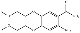 鹽酸厄洛替尼雜質SMA-1：
2-氨基-4,5-雙(2-甲氧基乙氧基)苯酰胺